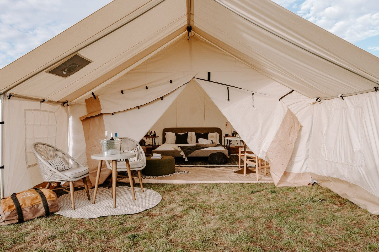 White Duck Outdoors Canvas Tent White Duck Outdoors Alpha Canvas Wall Tent
