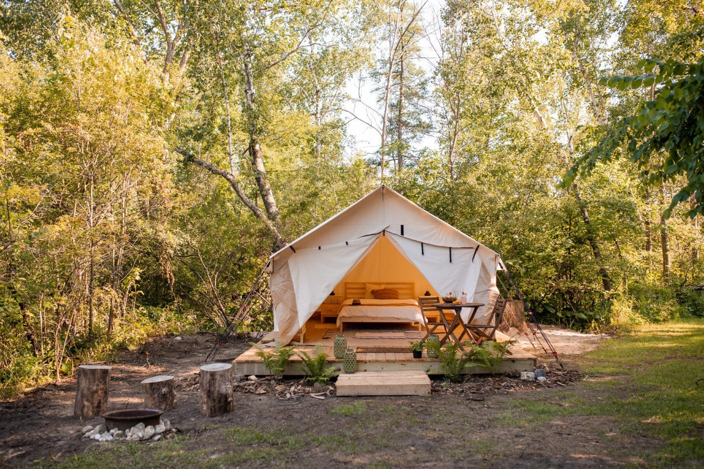White Duck Outdoors Canvas Tent White Duck Outdoors Alpha Canvas Wall Tent