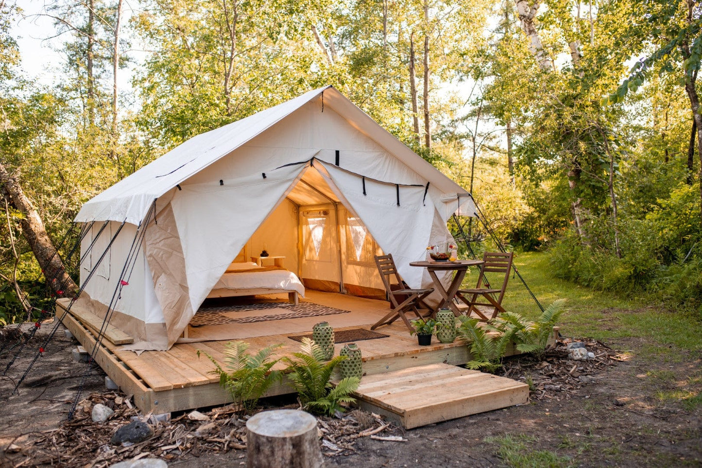 White Duck Outdoors Canvas Tent White Duck Outdoors Alpha Canvas Wall Tent
