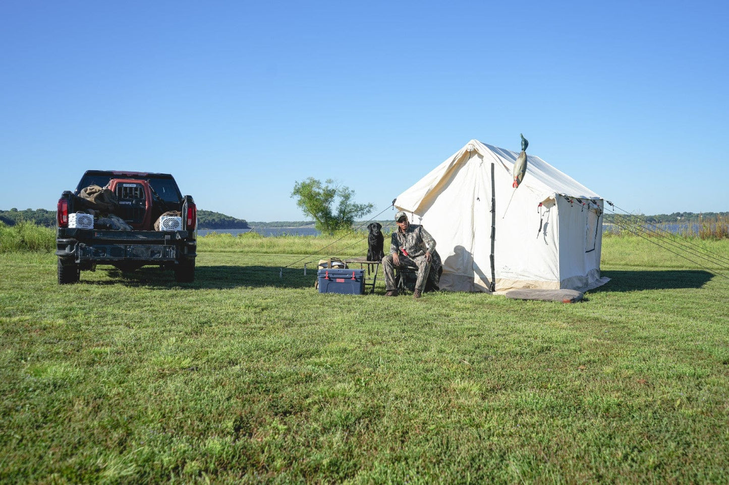 White Duck Outdoors Canvas Tent White Duck Outdoors Alpha Canvas Wall Tent