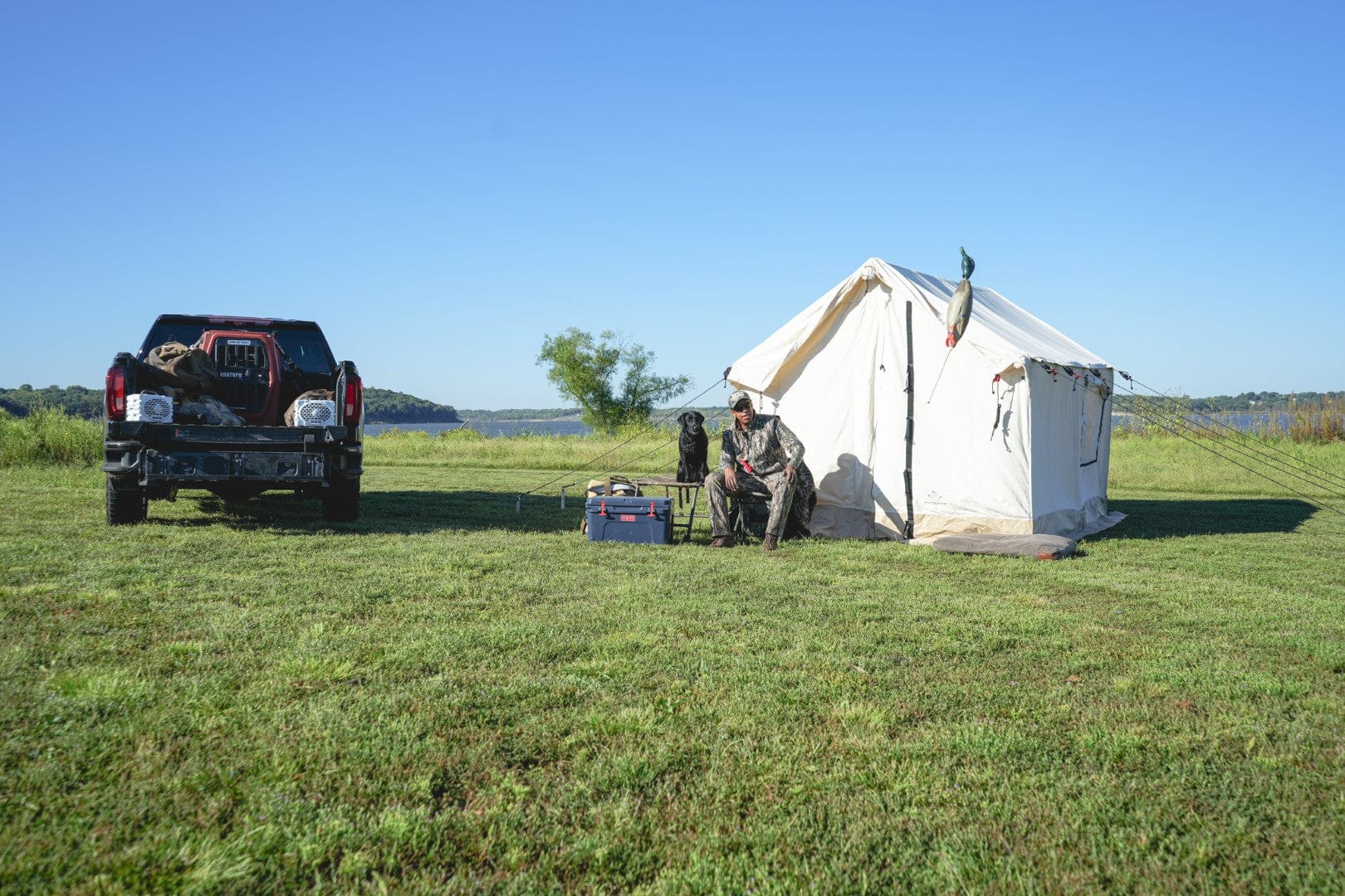 White Duck Outdoors Canvas Tent White Duck Outdoors Alpha Canvas Wall Tent