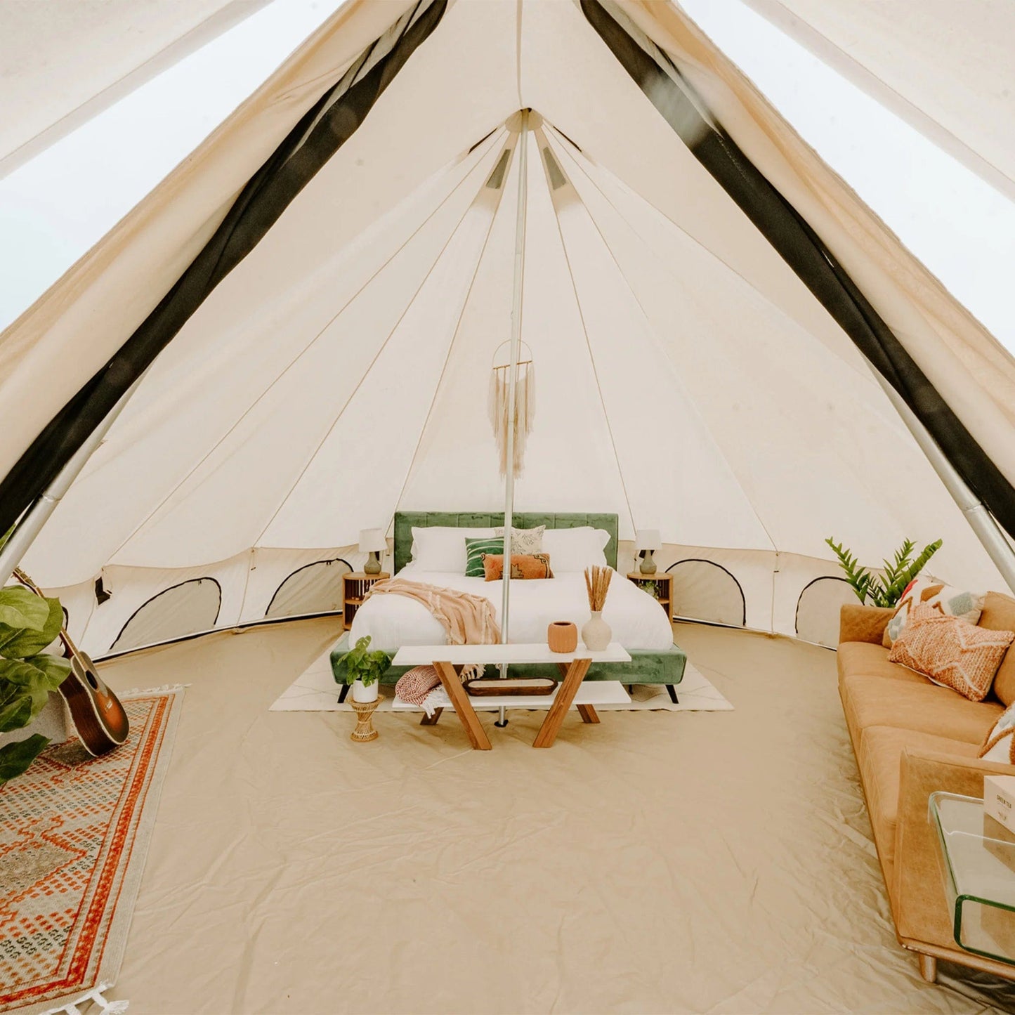 White Duck Outdoors Canvas Tent White Duck Outdoors Avalon Canvas Bell Tent