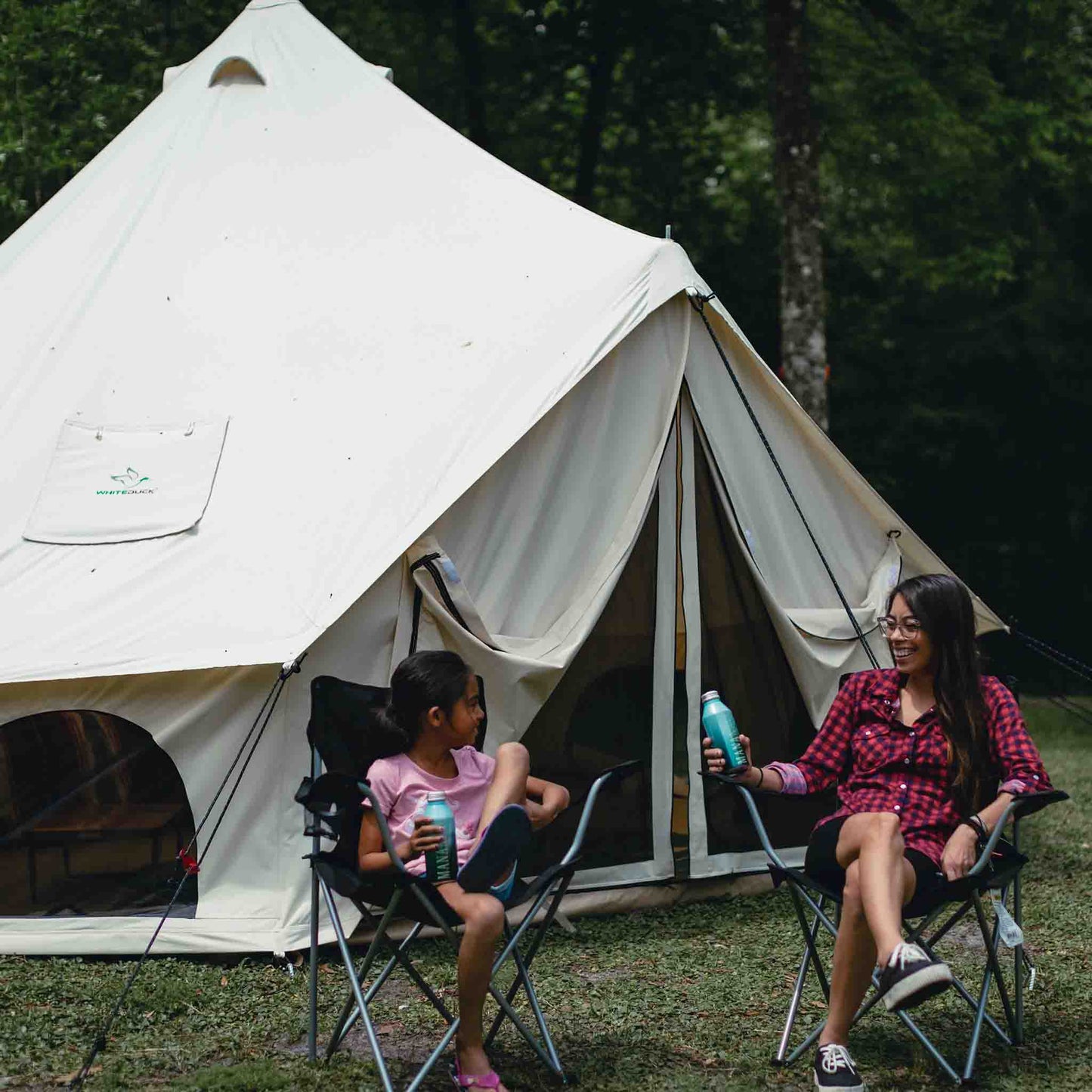 White Duck Outdoors Canvas Tent White Duck Outdoors Avalon Canvas Bell Tent