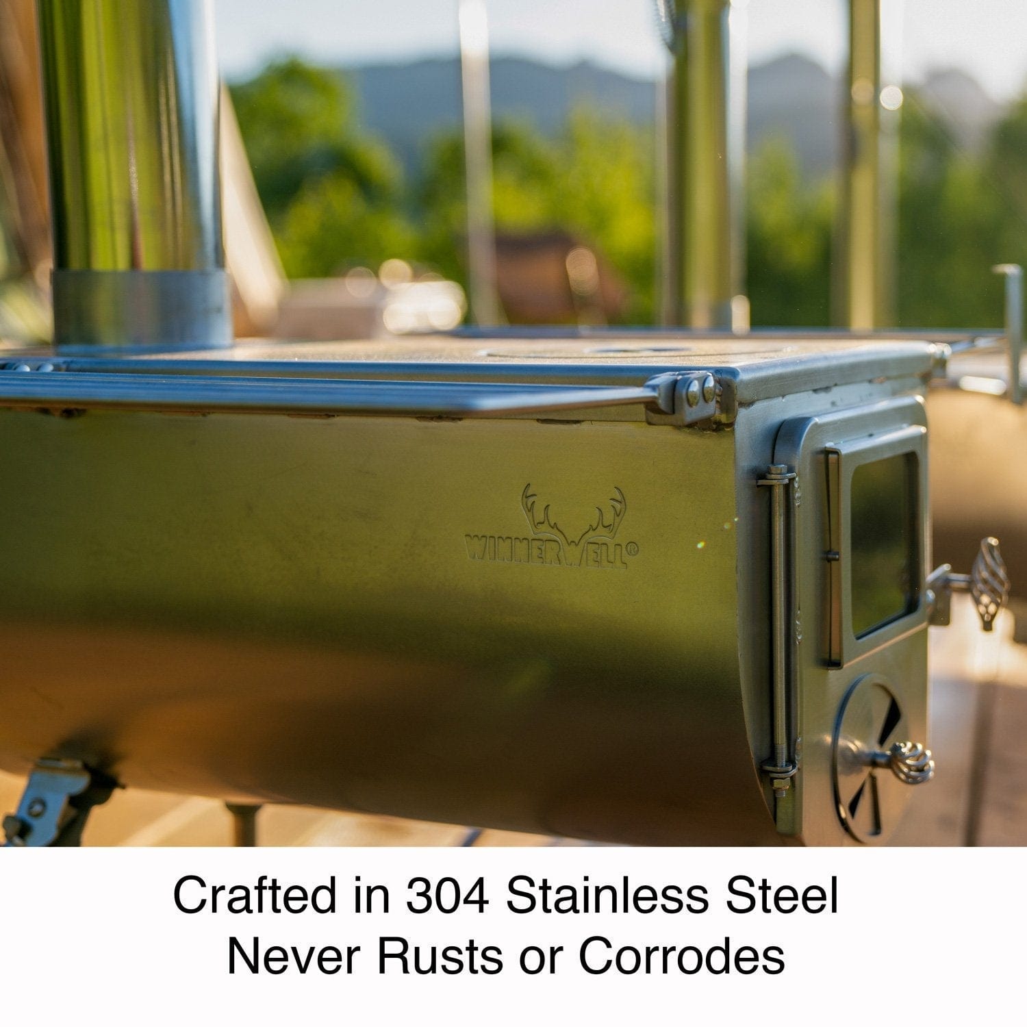 Winnerwell Camp Kitchen Woodlander Bundle | Hot Tent Kit for Wall and Bell Tents | Winnerwell