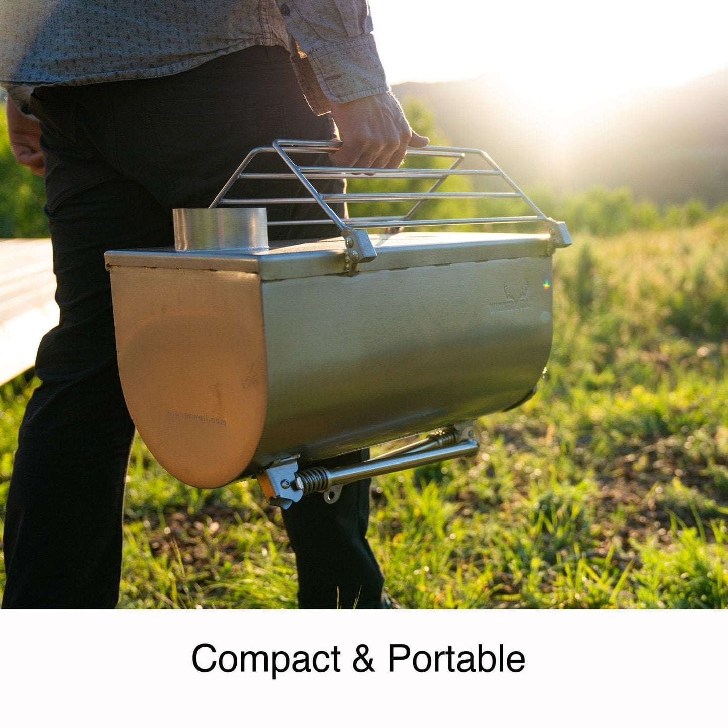 Winnerwell Camp Kitchen Woodlander Bundle | Hot Tent Kit for Wall and Bell Tents | Winnerwell