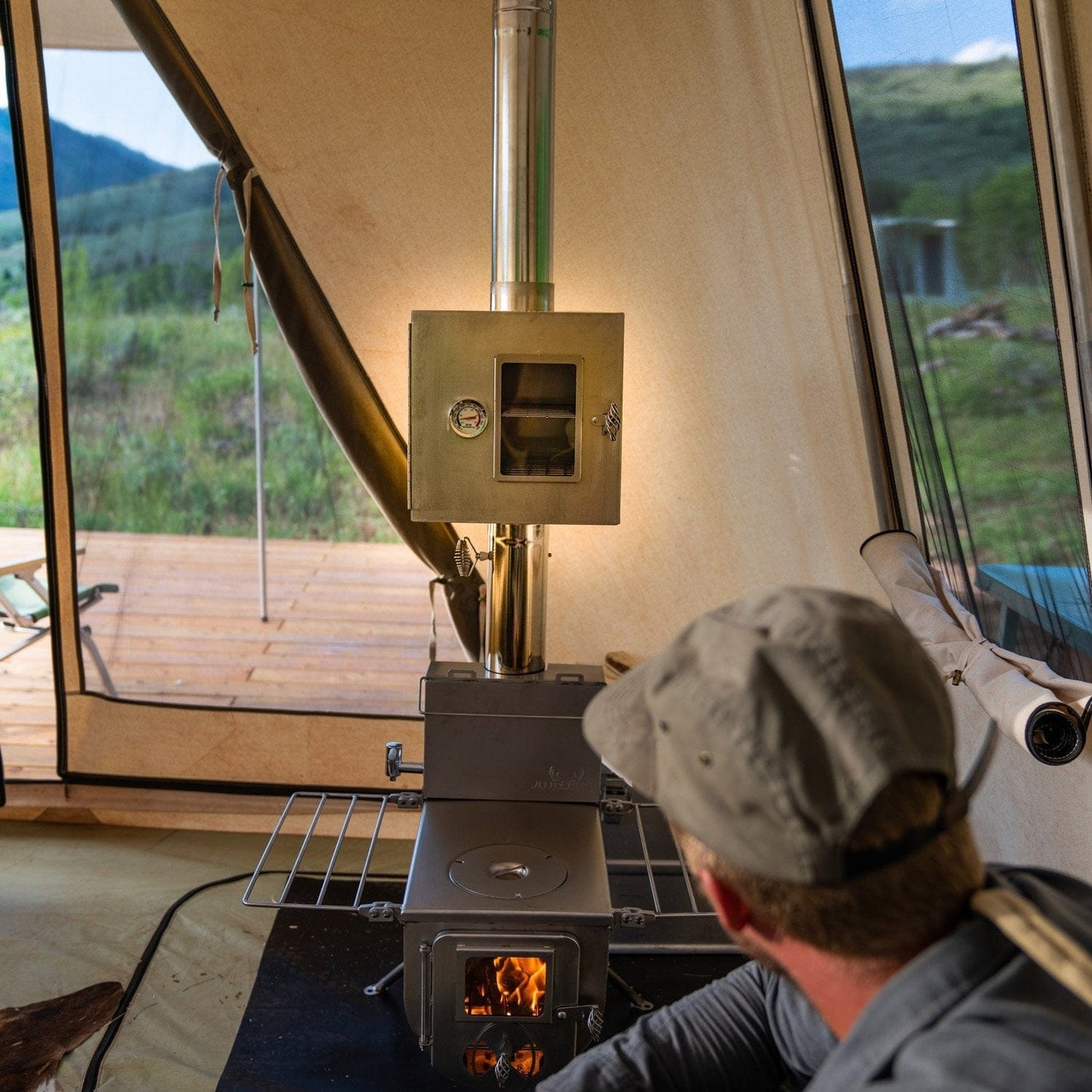 Winnerwell Pipe Oven For 3.5" Chimney