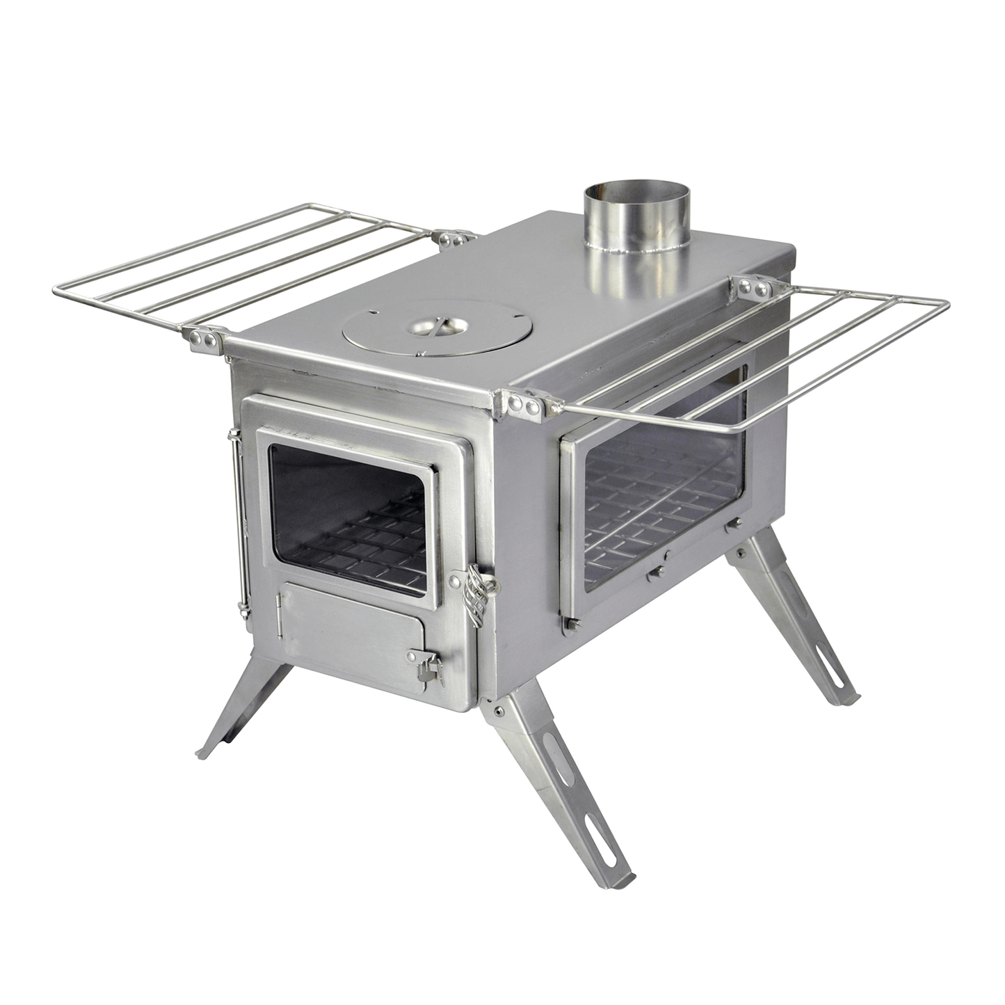 Winnerwell Stoves Nomad View Large Wood Stove from Winnerwell