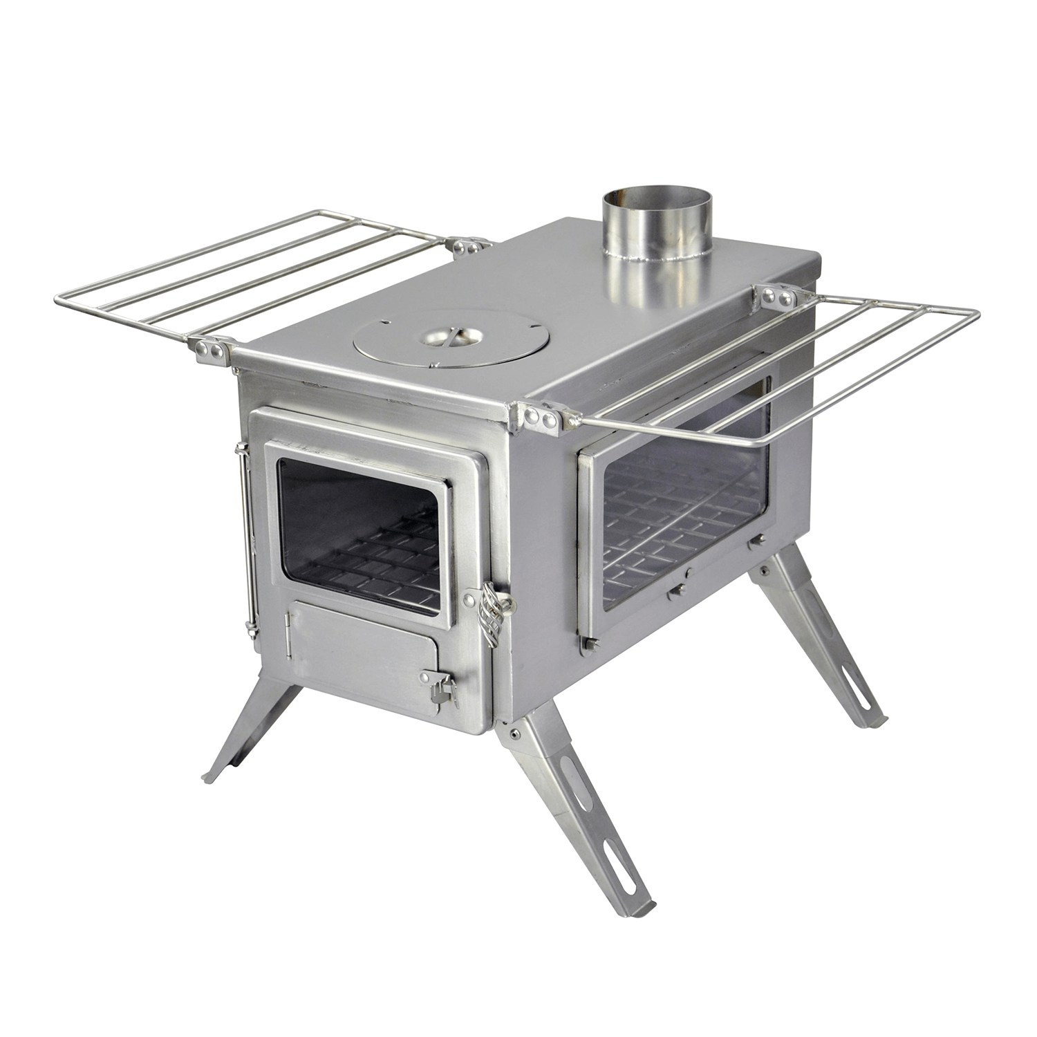 Winnerwell Stoves Nomad View Large Wood Stove from Winnerwell