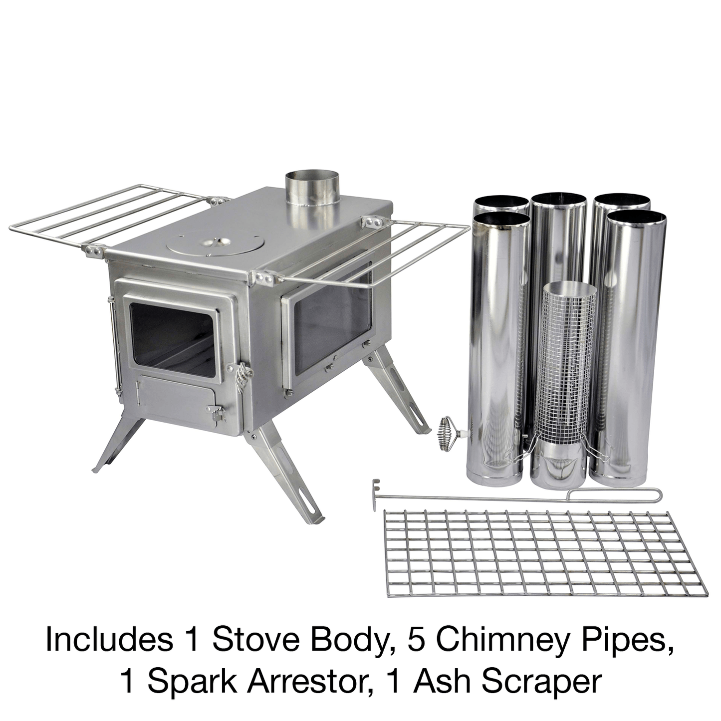 Winnerwell Stoves Nomad View Large Wood Stove from Winnerwell