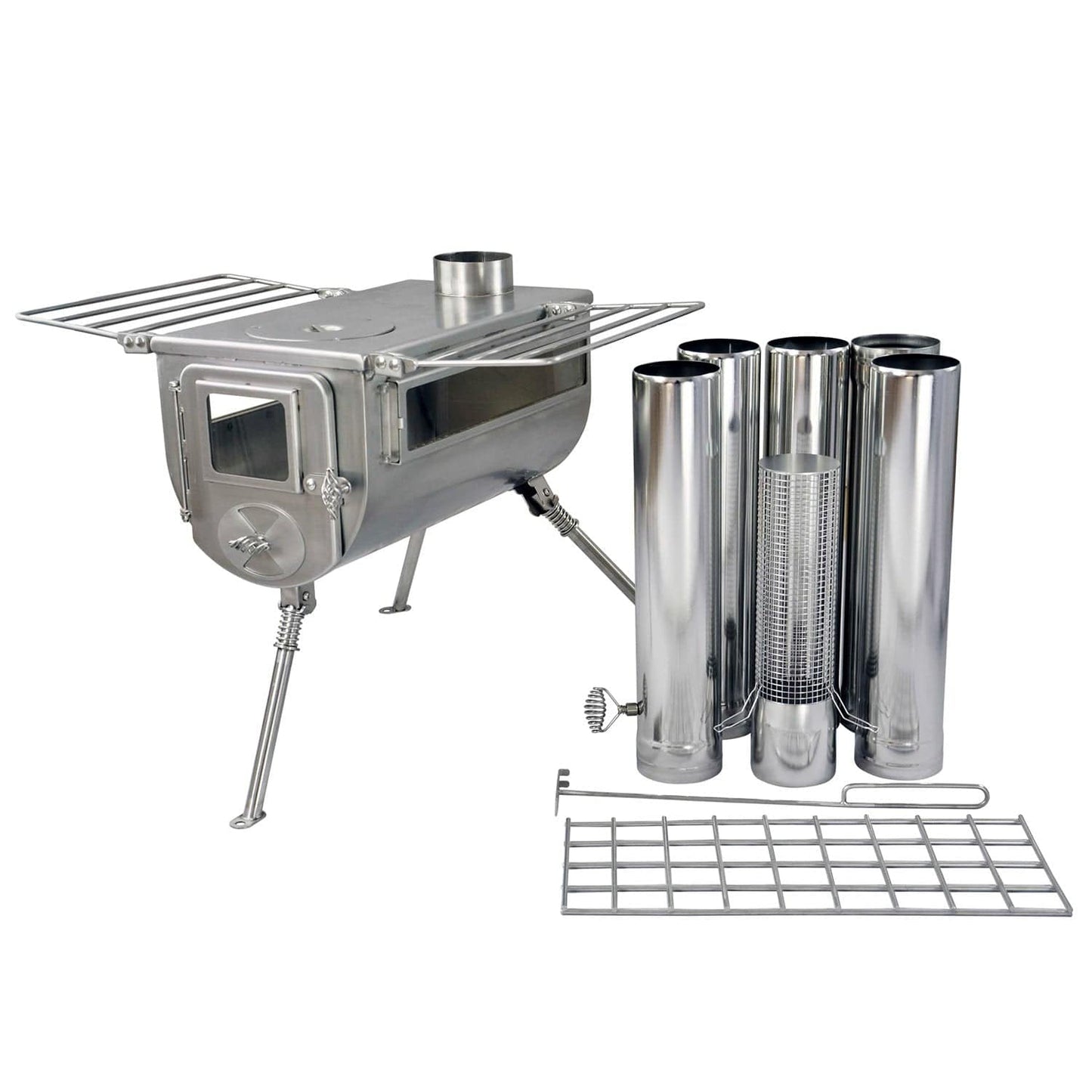 Winnerwell Tent Stove Woodlander Large Double-View Wood Stove