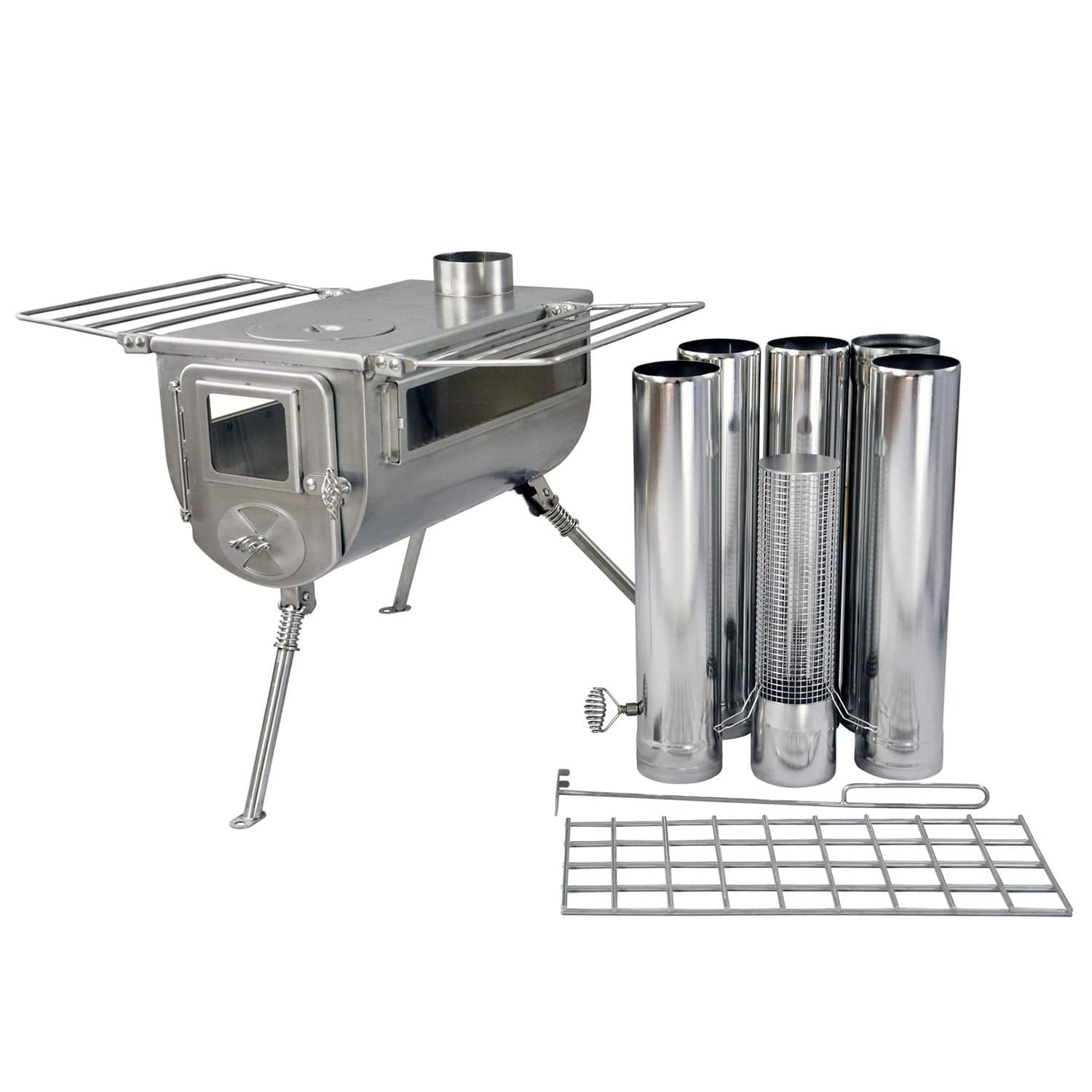 Winnerwell Tent Stove Woodlander Large Double-View Wood Stove