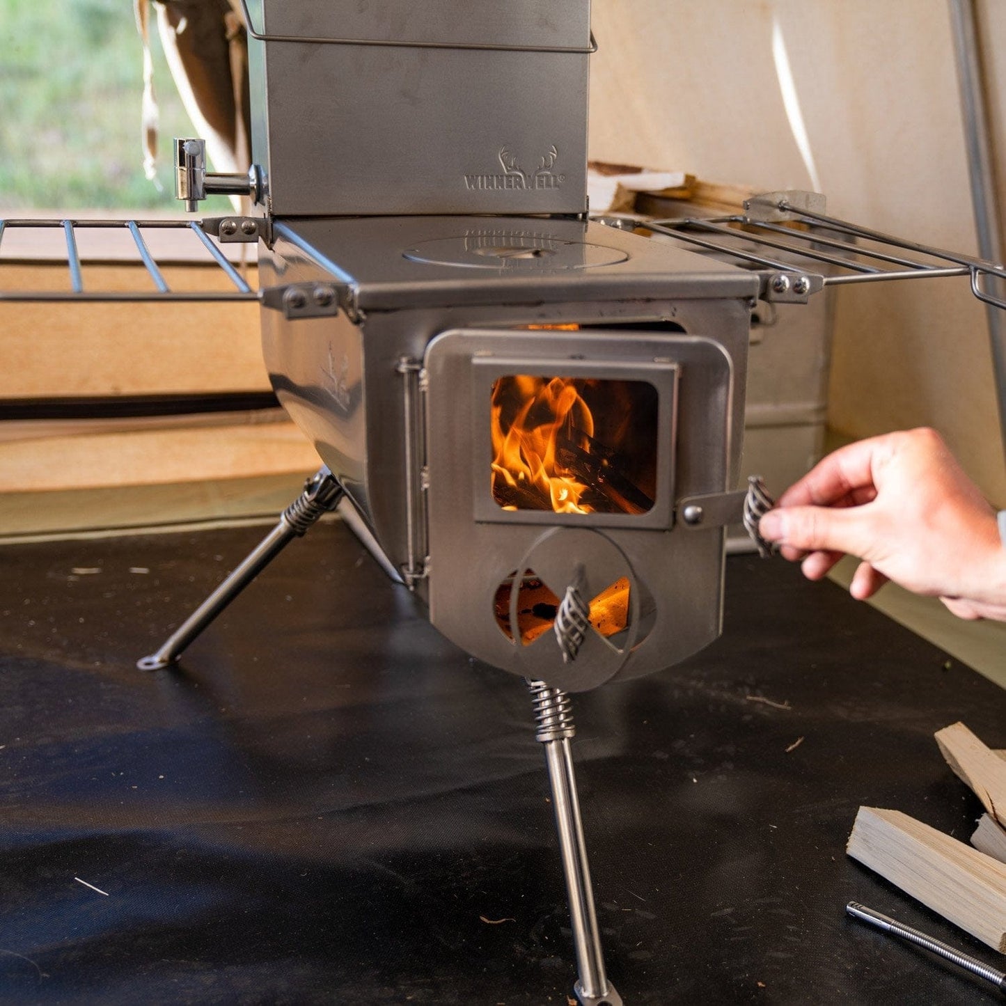 Winnerwell Tent Stove Woodlander Large Wood Stove
