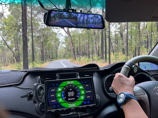 WOLFBOX camera G900 4K+2.5K | Dash Cam Smart Mirror | WOLFBOX