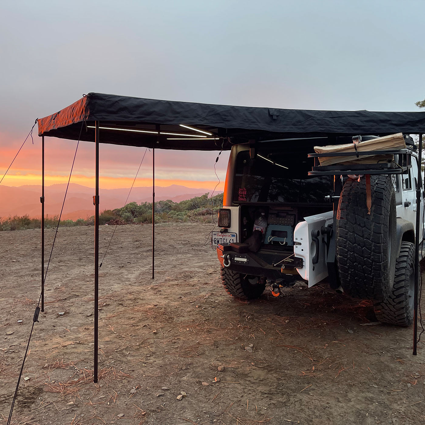 OPENROAD 270 DEGREE FREESTANDING BATWING AWNING awnings openroad4wd.com