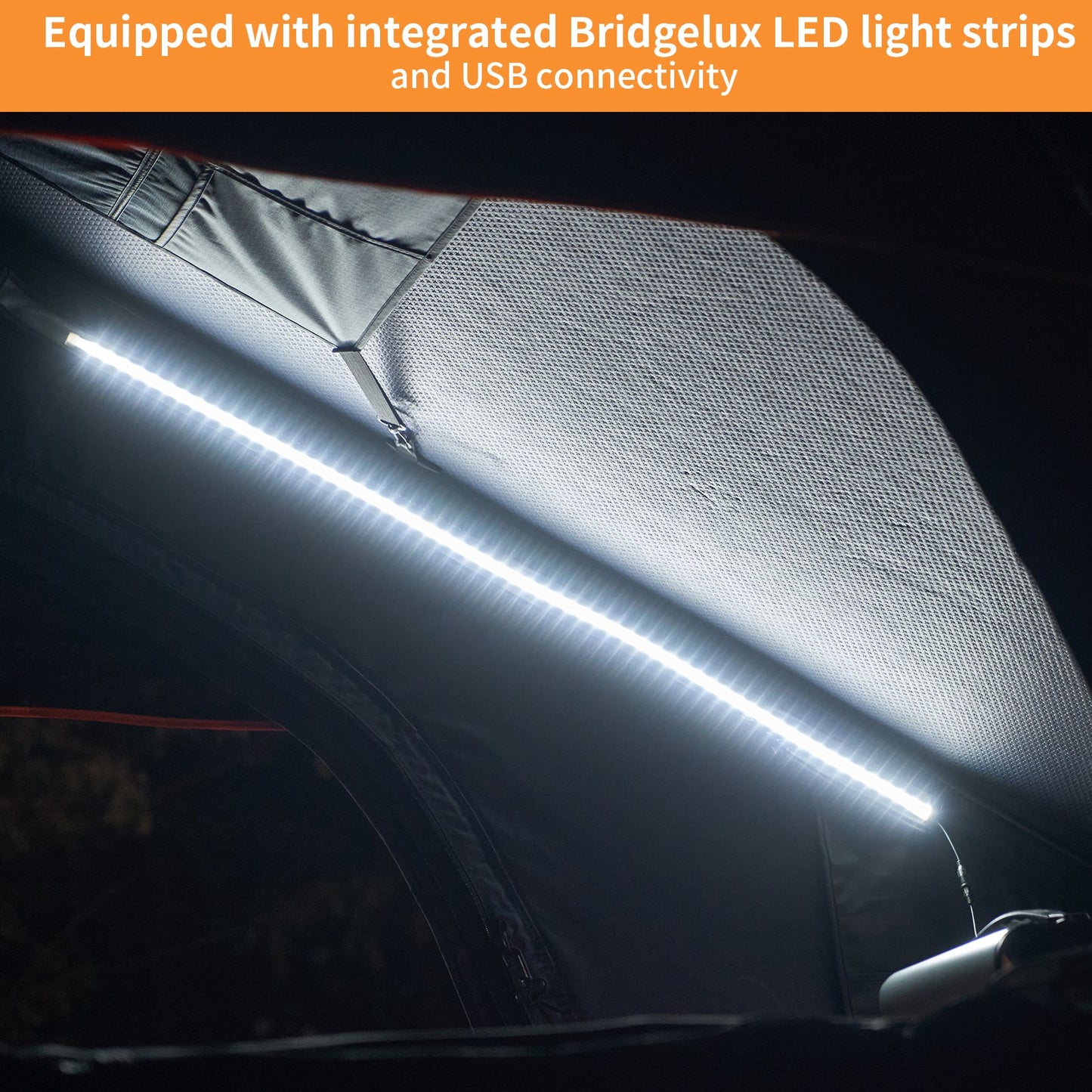 OPENROAD Hard Shell Roof Top Tent - PeakRoof Series openroad4wd.com
