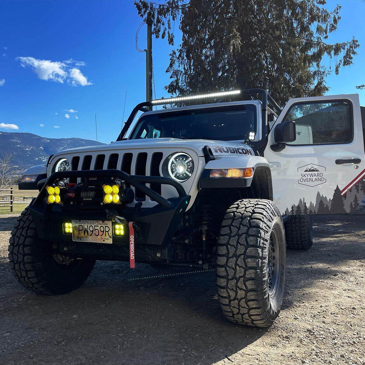 OPENROAD 13,000lbs Winch with Synthetic Rope and 2 Wireless Remotes -Panther Series 2S Plus winch OPENROAD