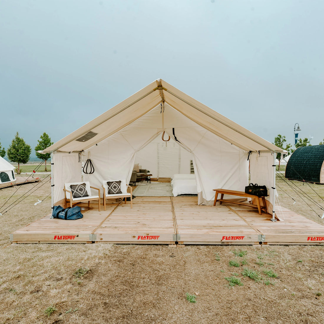 Tips: How to Live Long Term in a Wall Tent
