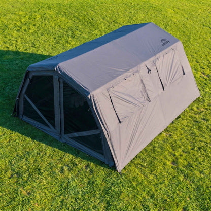 Coody Familia AirTent 17.2 Pro Gray - Inflatable Tent for Camping (2-10 Person)