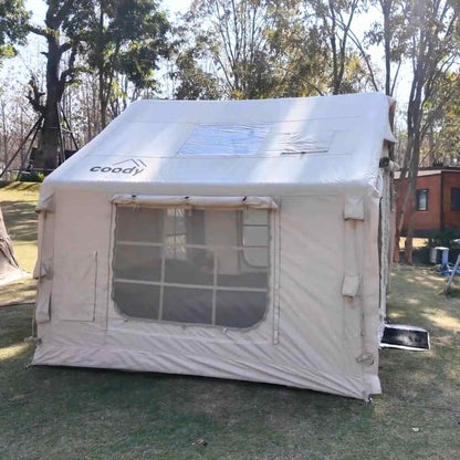 Coody 8 Beige Inflatable Tent House for Camping (1-4 person)