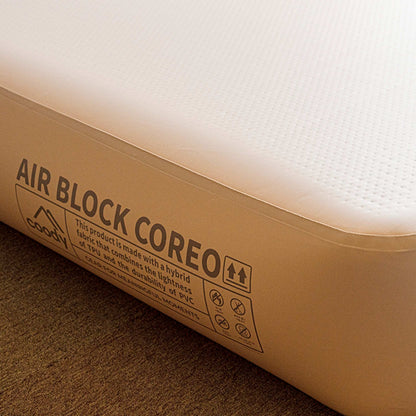 Coody Coreo Air Mattress Single (105 × 200 × 35 cm) – Structured Air Block Inflatable Bed, Compact Pack Design