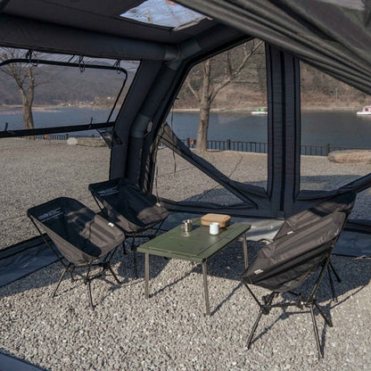Coody 10.0 PRO Black Premium Inflatable Canvas Tent for 2–4 Campers