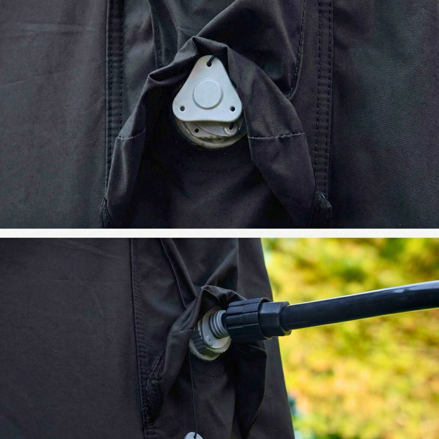 Coody Familia AirTent 17.2 Pro Black - Inflatable Tent for Camping (2-10 Person)