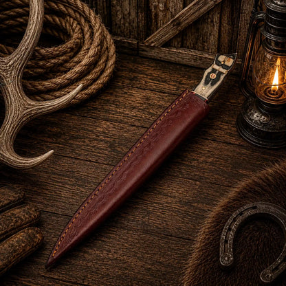 Exotic Wood Ridge Handmade D2 Steel Fillet Fishing Knife – Gift for Him