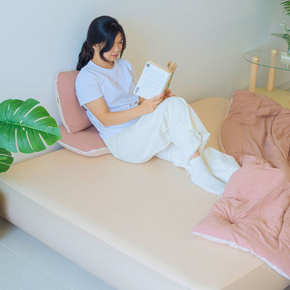 Coody Coreo Air Mattress Wide Queen (180 × 200 × 35 cm) – Structured Air Block Inflatable Bed, Compact Pack Design