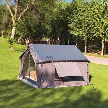 Coody 10 Gray Inflatable Tent House for Camping (2-4 person)