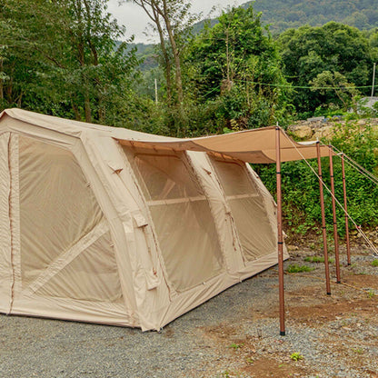 Coody Familia AirTent 17.2 Pro Beige- Inflatable Tent for Camping (2-10 Person)