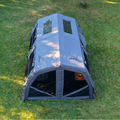 Coody Familia AirTent 17.2 Pro Gray - Inflatable Tent for Camping (2-10 Person)