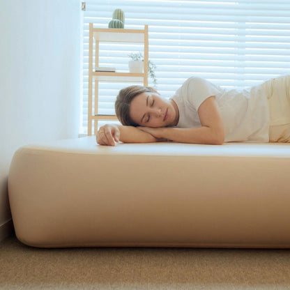 Coody Coreo Air Mattress Wide Queen (180 × 200 × 35 cm) – Structured Air Block Inflatable Bed, Compact Pack Design