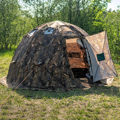 RBM All-Seasons tent  UP-2 for 2-4 person + Wood Stove Caminus M