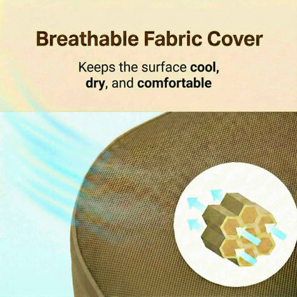 Coody Air Mattress Green King (197×184×35 cm) – Premium Air Bed with Built-in Pump