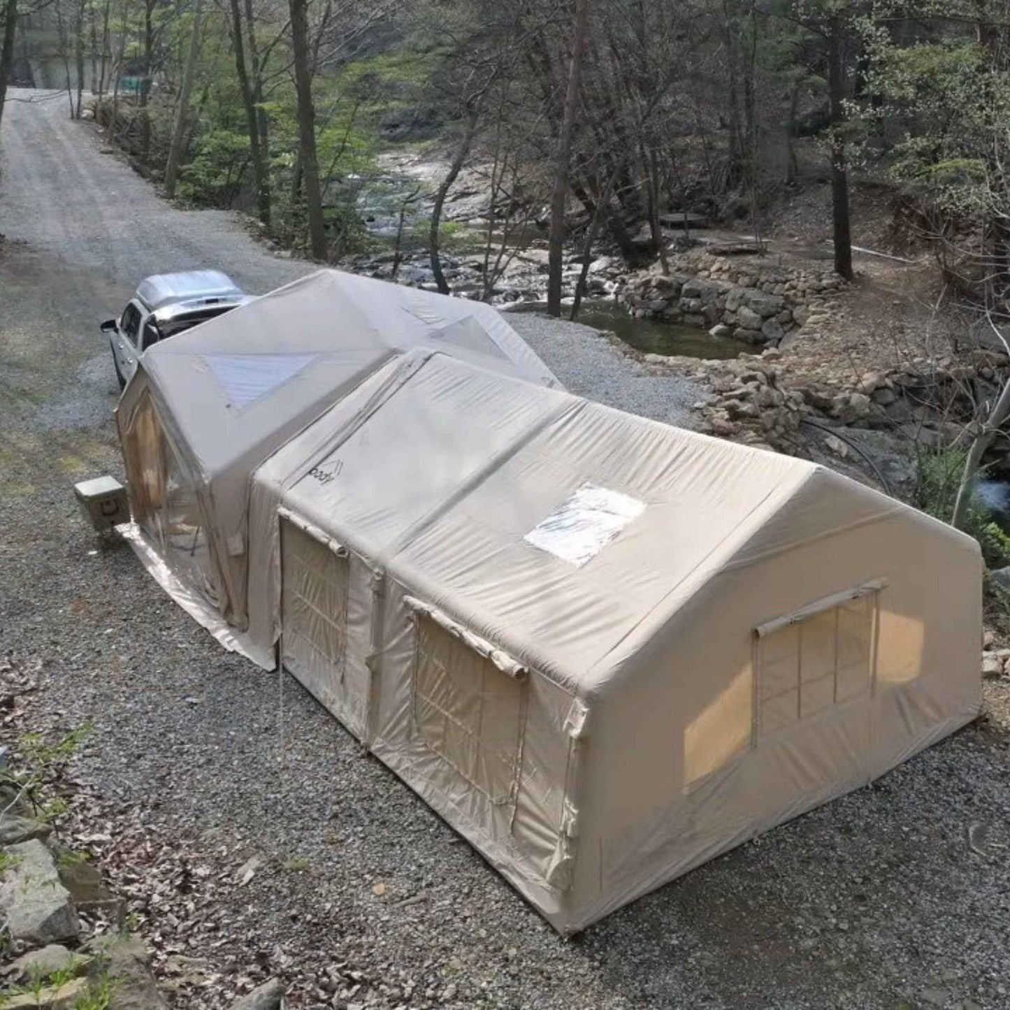 Coody Tent Connector (Beige) – for 17.2, 13.6, Hub, 10.0
