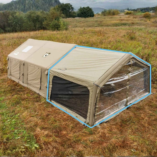Coody AirTarp Forest Green - Inflatable Canopy for Tent 17.2, 13.6, Hub, 10.0