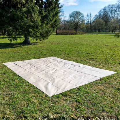 Coody Familia AirTent 17.2 PRO Beige (2-10 Person)+Electric Pump+TPU Door Beige+Ground Sheet