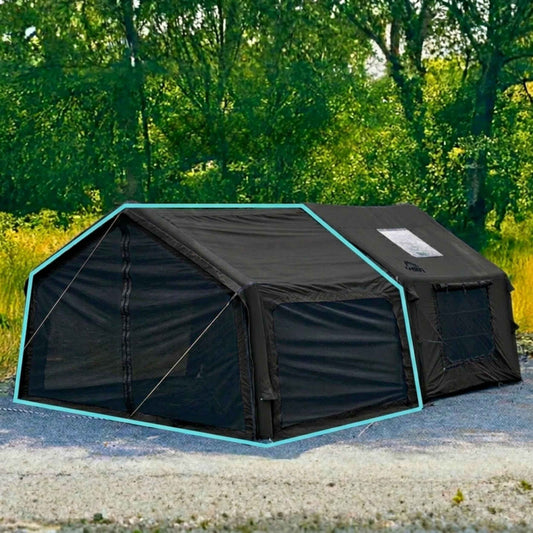 Coody AirTarp Inflatable Canopy Extension for 8.0 AirTent – Black