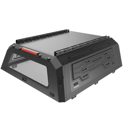 OPENROAD Truck Cap with Full Wing Doors, Extra-Large Storage, and LED Brake Light