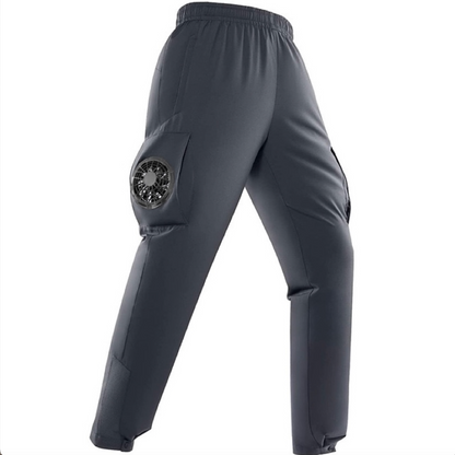 LITEGUEST Smart Air-Conditioned Fan Cooling Pants – USB Dual Fans