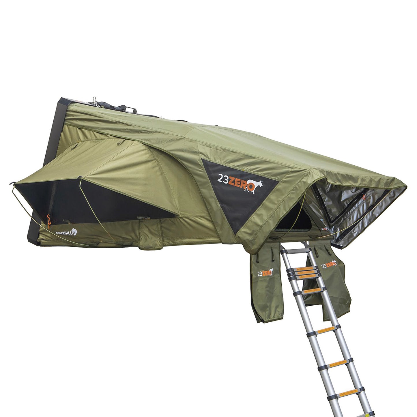 23ZERO Armadillo® A2 Hard Shell Rooftop Tent | 4-Season Versatile Camping