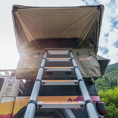 23ZERO Armadillo® A2 Hard Shell Rooftop Tent | 4-Season Versatile Camping