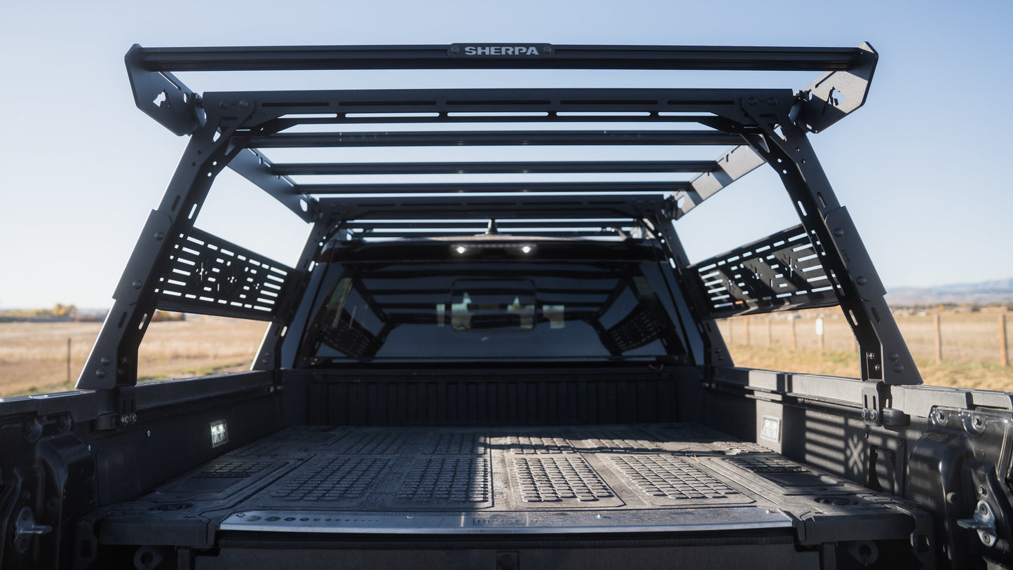 Rack Height PAK System Bed Rack - Sherpa Equipment Company
