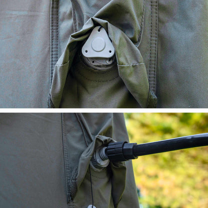 Coody Familia AirTent 17.2 Pro Forest Green- Inflatable Tent for Camping (2-10 Person)