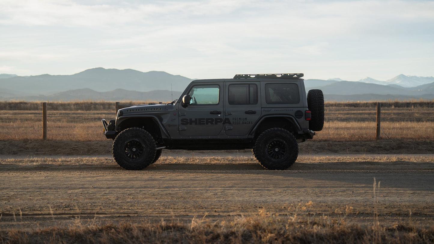 Sherpa Equipment Company | The JLU QDHD Half Rack