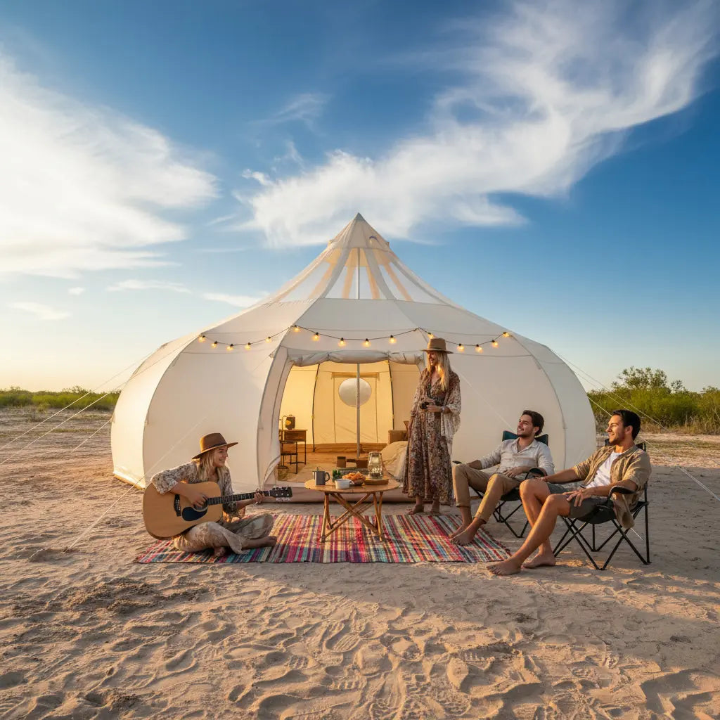 Astral Luxury Glamping Tents from Wilderness Resource