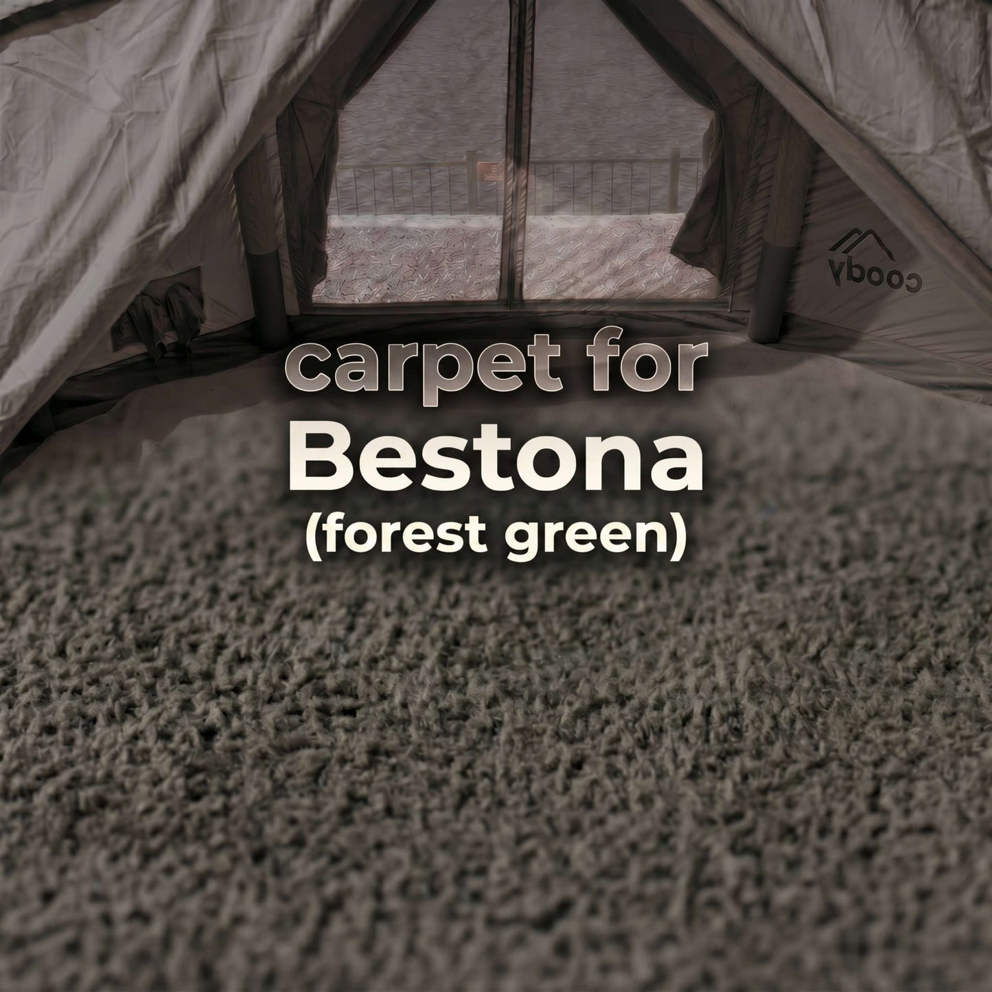 Carpet for Coody Bestona AirTent - Forest Green