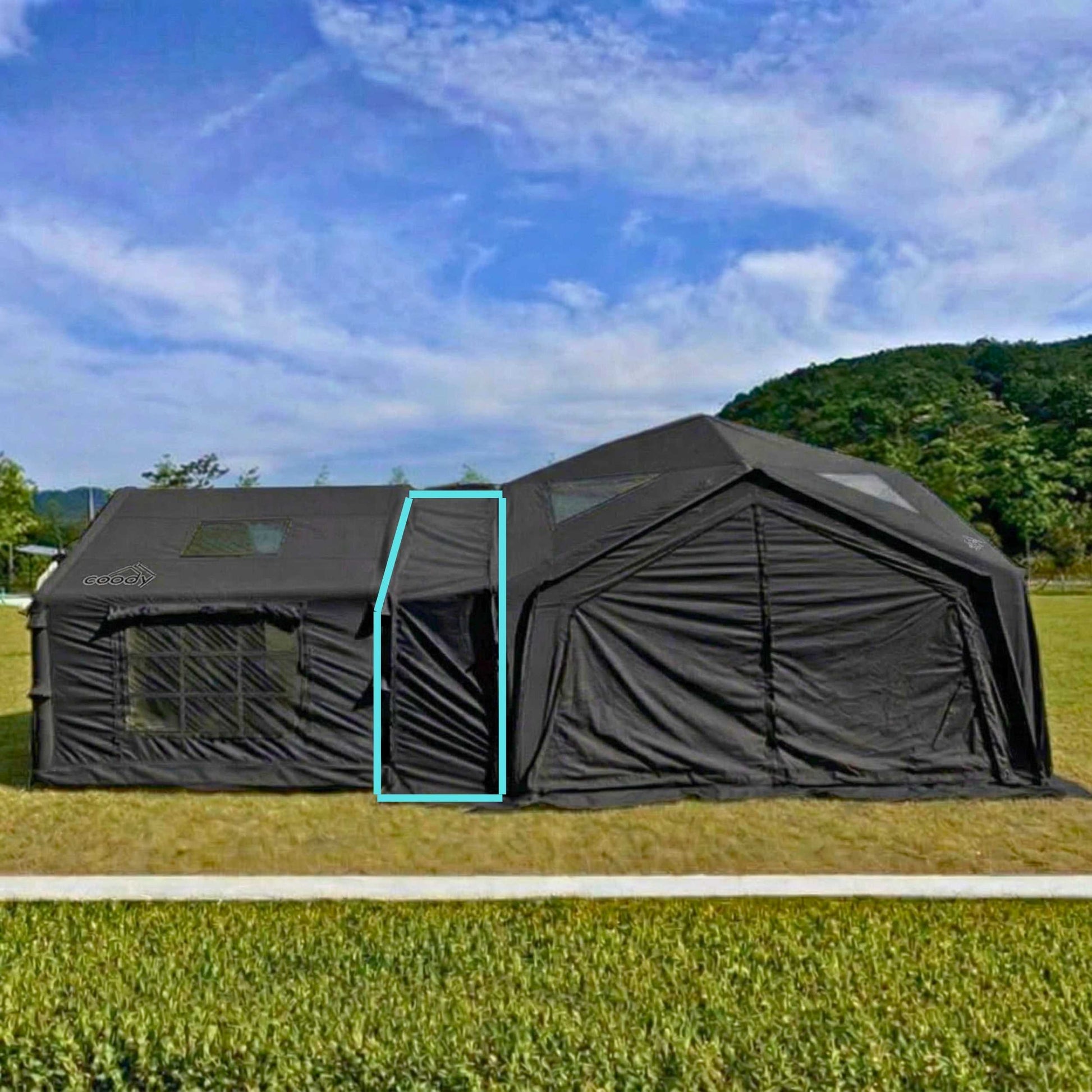 coody zelt kaufen Coody Tent Connector (Black) for Coody 8.0 (3.2+3.6) – Live More Outside