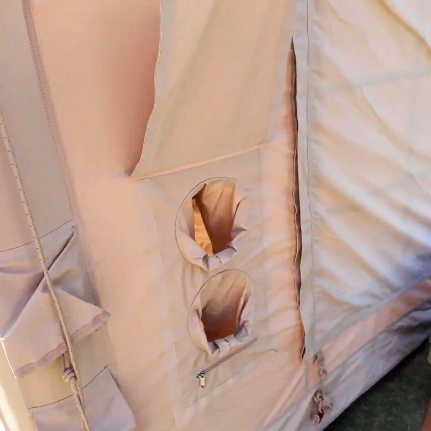 Coody 8 Beige Inflatable Tent House for Camping (1-4 person)