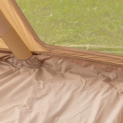 Coody Hub Pro Beige- Inflatable Tent for Camping (2-6 Person)